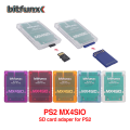 Bitfunx MX4SIO SIO2SD Adapter For SD MircoSD Game Card Reader for PS2 SONY Playstation 2 Consoles.
