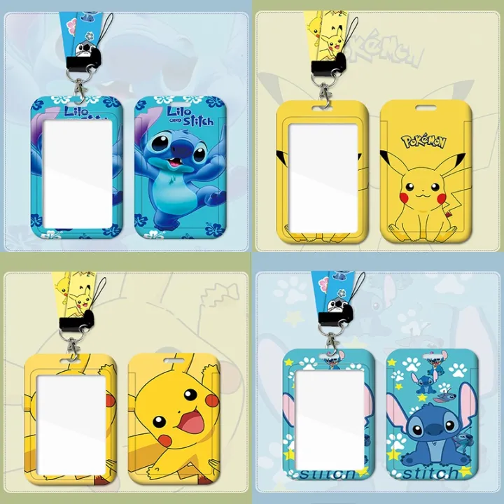 Mickey%20Mouse%20Children's%20Card%20Holder%20Cartoon%20Character%20Minnie%20Portable%20Keychain%20ID%20Card%20Holder%20Cover%20Kids%20Gifts%20-%20Image%205