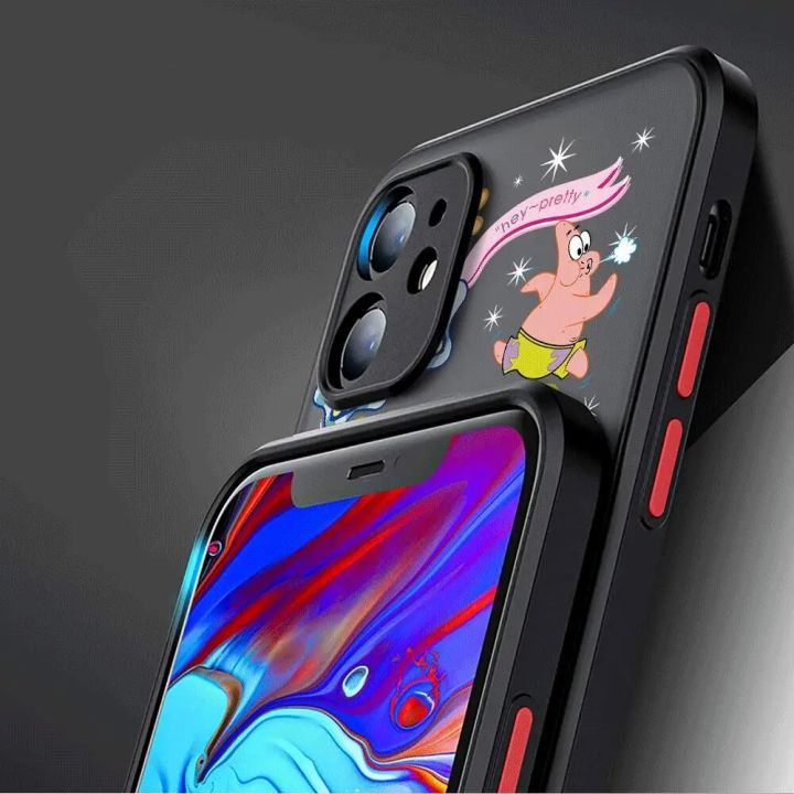 Cute%20S-SpongeBob%20Phone%20Case%20for%20Apple%20iPhone%2015%20Pro%20Max%2013%2014%20Plus%2012%20Mini%2011%20Pro%20XR%208%20SE%207%206S%20XS%20MAX%20Matte%20Shockproof%20Cover%20-%20Image%203