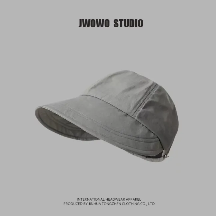Zhao%20Lusi%20Same%20Sun%20Hat%20Women's%20Summer%20Thin%20Type%20Sunscreen%20UV-Proof%20Drawstring%20Quick-Drying%20Fisherman%20Hat%20All-Matching%20-%20Image%206
