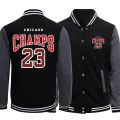Chicago Champs 23 USA City Retro Letter Mens Clothes Loose Fashion Baseball Uniform Casual New Tops Classics Male Jersey Jackets.