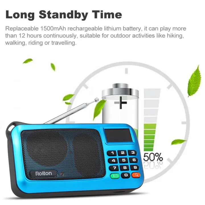 Rolton%20W405%20FM%20Digital%20Radio%20Portable%20USB%20Wired%20Computer%20Speaker%20HiFi%20Stereo%20Rece-iver%20W/%20Flashlight%20Display%20Support%20TF%20Music%20Play%20-%20Image%205