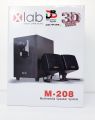 Speaker X-Lab 2.1 M-208. Warranty: 02 Years & Service waranty: 05 Years.. 