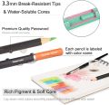 KALOUR Premium Water Color Pencil Set of 72 Colors.