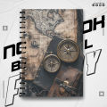 Notebook Historical Theme Design Treasure Hunter Writing Journal Pad K808. 