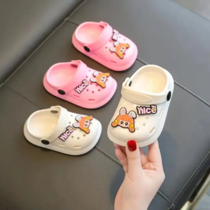 1%20Pair%20Pink%20Soft%20Baby%20Crocs%20Eva%20Non-Slip%20PVC%20Bear%20Charms%20Decor%20Dual%20Wear%20Hollow%20Hole%20Kid%20Shoes%20Boy%20Girl%20Beach%20Sandals%20Toddler%20Kids%20Shoes%20Children's%20Shoes%20Clogs%20Cute%20Kids%20Clogs%20Toddler%20Baby%20Cartoon%20Indoor%20Slippers%20Summer%20Girls%20Non%20Slip%20Soft%20Soled%20-%20Image%202