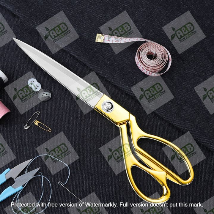 Tailor%20Golden%20Handle%20Stainless%20Steel%20Tailor%20Scissors-Medium%20-%209.5%20Inch%20-%20Cutter%20-%20Image%206