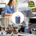 Air Humidifier USB Mini Portable Aroma Essential Oil Diffuser Perfume Sprayer Purifier Atomizer LED Light for Home Car.. 