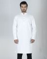 Cotton Panjabi for Men - White.