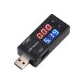 Dual USB Power Portable Mini Current and Voltmeter Detector. 