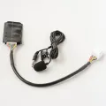 for Toyota RAV4 Bluetooth AUX Adapter Handsfree Disc Box Harness with Microphone Bluetooth Connection Module. 