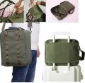 Army Green Travel Bag Men Women Big Hand Weekend Business Travel Boarding Luggage On Trolley Case Clothing New Duffle Bags bolsa. 