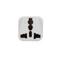 HXSJ Swiss Embedded Conversion Plug 3-hole Adaptor Plug Swiss Plug to Universal Socket Travel Plug Adapter White. 