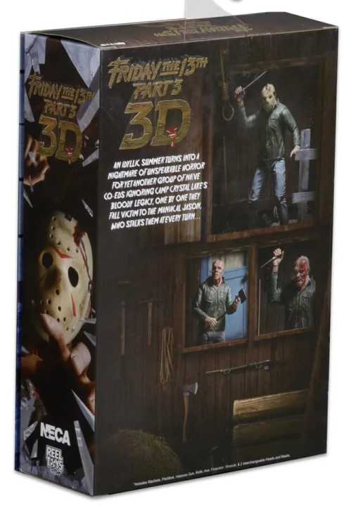 NECA%207"%20Action%20Figure%20Friday%20the%2013th%20Part%20III%203D%20Jason%20Voorhees%20Ultimate%20Toy%20-%20Image%202