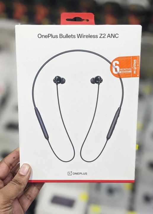 OnePlus Bullits Wireless Z2 ANC Bluetooth in Ear Earphones with Mic 45dB  Hybrid ANC