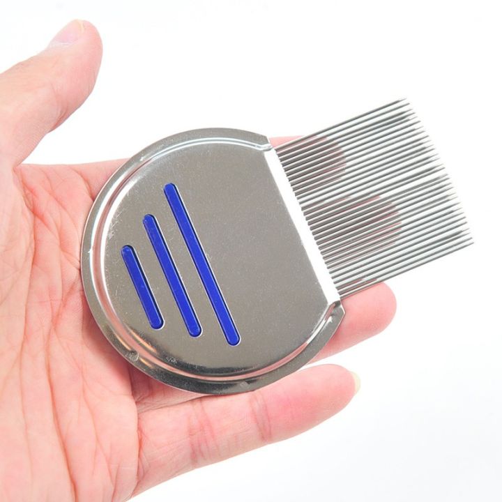 1Pc Lice Comb Stainless Steel Pets Anti-lice Comb Lices Terminator For Men, Women and Pet