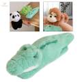 Adorable Stuffed Animal Hugger Kids Slap Bracelets Soft Plush Toy for Kids. 