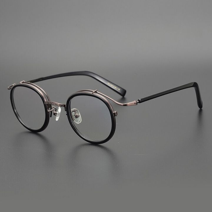 Top%20Quality%20Japanese%20Handmade%20Retro%20Round%20Glasses%20Frame%20Men%20Women%20Eyewear%20Classic%20Prescription%20Optic%20Vintage%20Reading%20Eyeglasses%20-%20Image%207