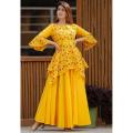 New Attractive Exclusive 2 Piece Skirt Kurti 2022 - Stylish and Comfortable Ensemble for Women - Perfect for Casual Chic Styling. 