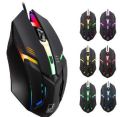 7 Bright Color Led Backlit Mouse Gaming Mouse - Add Vibrant Lighting To Your Gaming Setup With Bright Led Backlighting. 
