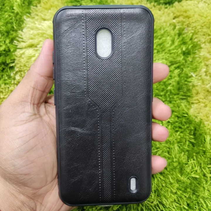 For%20Nokia%202.2%20Dice%20Silicone%20/%20Leather%20Textured%20Back%20Cover%20Nokia2.%202%20backpart%202%202%20-%20Image%202