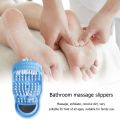 Plastic Bath Shoes Pumice Stone Foot Scrubber Shower Brush Massager Slippers for Bathroom Feet Heel Care. 