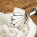 Multifunctional Coconut Meat Grinder Slicer Coconuts Scraper Collecting Coconut Removal Meat Tool Stainless Steel Planer.