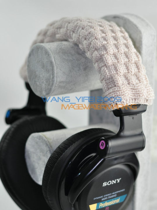 100%25%20Pure%20Wool%20Headband%20Cushion%20For%20Sony%20MDR-Z600%20MDR-V600%20MDR-V900%20MDR-7509HD%20DJ%20V7%20V500%20Over%20Ear%20Headphone%20Top%20Head%20Band%20Pads%20-%20Image%202