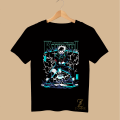 Half Sleeve Naruto Printed jersey T-shirt For Women.