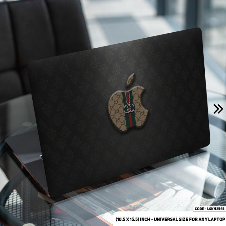Luxury Brand Iconic Pattern Laptop Skin Vinyl Decal Laptop Sticker For ...