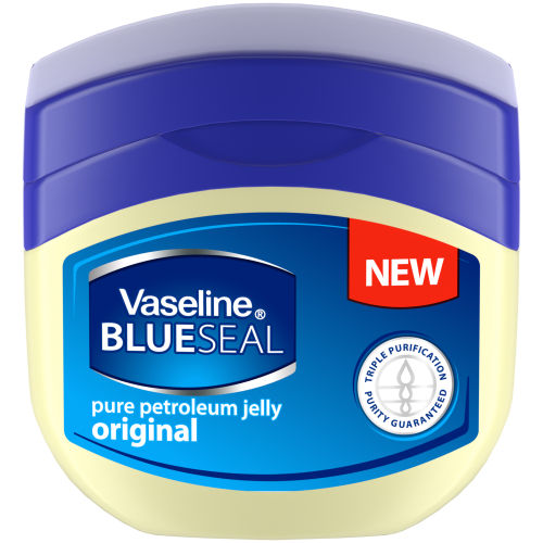 International South Africa Products Vasline Blue Seal Hypoallergenic Pure Petroleum Jelly Original 50ml