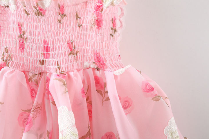 (0-3%20Years%20Old%20Girls)%20Summer%20New%20Girls%20Dress%20Flower%20Pattern%20Sweet%20Princess%20Dress%20Birthday%20Party%20Dress%20Butterfly%20Wings%20Pompadour%20Dress%20-%20Image%208