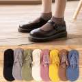 1 Pairs Warm Socks Women Winter Autumn Thickened Velvet Loose Lace Mouth Sleep Socks for Girls Thermal Floor Socks.