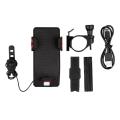 4 in 1 Bicycle USB Rechargeable Led Bicycle Light with Horn and Mobile Holder With PowerBank. 