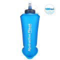 500ML Soft Collapsible TPU Water Bottle for Running Hiking Cycling Climbing. 