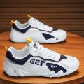Labor protection shoes, men's shoes, summer breathable canvas shoes, men's construction site work, Korean version, versatile little white sports board shoes, trendy shoes.