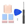 SSD Copper Heatsink Rust-proof Cooling Thermal Pad Polished Heat Sink Sheet for Steam Deck M.2 2230 for Steam Deck Game Consoles.