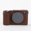 A7C Silicone Armor Skin Case Body Cover Protector Mirrorless Camera Bag For Sony Alpha 7c ILCE7C ONLY.