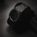 Arabic Black Aura Watch –waterproof, Sleek, Stylish & Functional With Chain Cutter. 