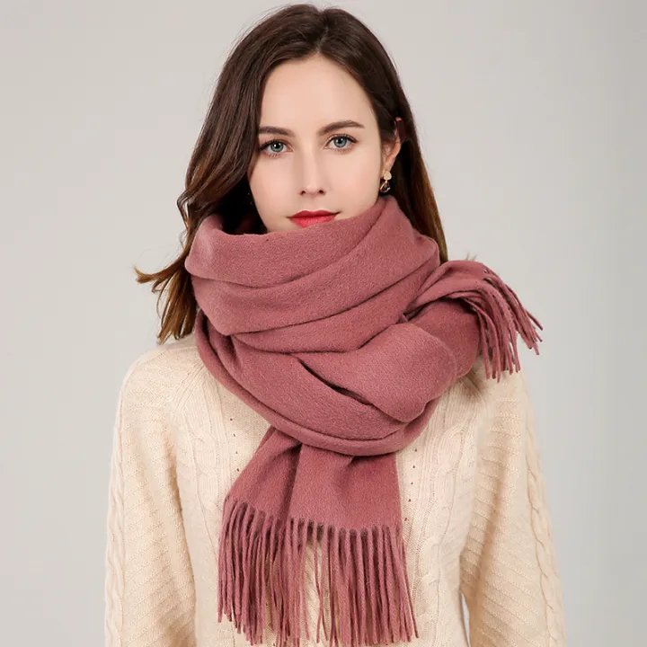 Winter%20100%25%20Wool%20Scarf%20For%20Women%20Brand%20shawls%20Thicken%20Warm%20Soft%20Scarves%20Winter%20Female%20Solid%20Shawls%20Wrap%20Pashmina%20Tassels%20Scarfs%20-%20Image%204