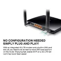 TP-Link TL-MR150 300Mbps Wireless N 4G LTE Router With 1 Micro Sim Card Slot. 