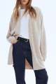 Womens Soft Wool Blend Long Knit Cardigan From Levin. 