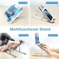 Laptop Stand Creative Folding Storage Bracket for 10-17 inch Tablets Notebook Laptop Premium Quality Aluminum Alloy Laptop Stand. 