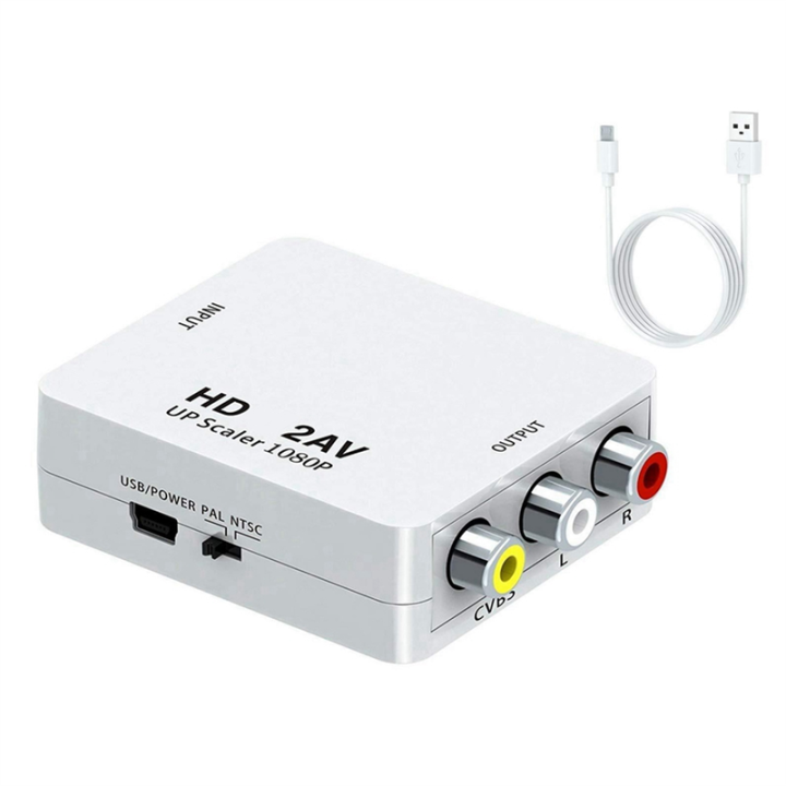 1080P HD To Av Converter Computer Projection To Tv Adapter For HD ...