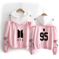 BTS LADIES Pink hoodie for woman - Hoodie For Girls. 