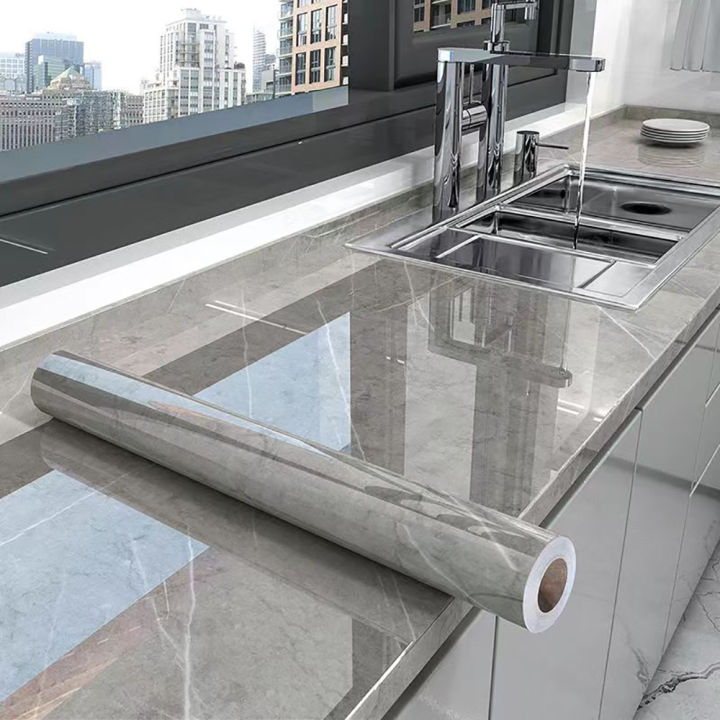 40cm%20Width%20Marble%20Waterproof%20Contact%20Paper%20Self%20Adhesive%20Wallpaper%20Vinyl%20Wall%20Stickers%20For%20Kitchen%20Decorative%20Film%20Home%20Decor%20-%20Image%206
