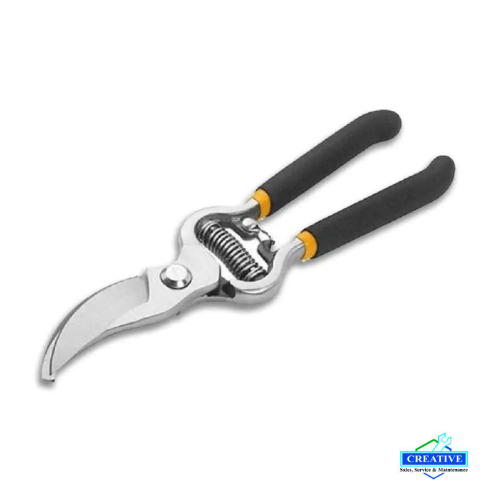 Tree branches cutting machine , Garden Pruning Shear (200mm 8 ) Dipped Handle, garden scissor, garden tools - Gardening Tools