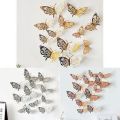 Butterfly Wall Sticker Art Decal Room Party Wedding Decoration 12pcs. 