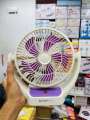 JY SUPER JT-2523 High-Speed Lithium Rechargeable Table Fan - Elegant Unisex Fashion Accessory.