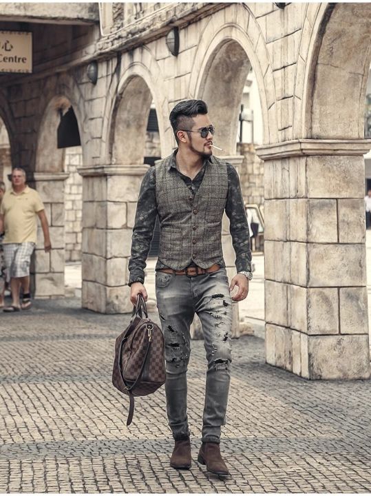 Mens%20Suit%20Vests%20Men%20Brown%20Black%20Waistcoat%20Vest%20Man%20Plaid%20Steampunk%20Jacket%20Striped%20Tweed%20V%20neck%20Slim%20Fit%20Gilet%20Wedding%20Clothing%20-%20Image%207